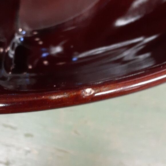 Vintage Marcrest Stoneware Daisy & Dot Divided Serving Dish - Picture 7 of 7